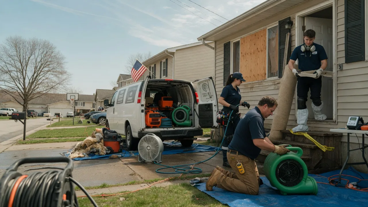 Water Damage Restoration in Lafayette, LA near me